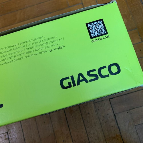 Giasco electrician safety boots size 44, black, dielectric sole