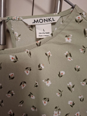 Midi φόρεμα Monki σαν καινούργιο, χρώμα μέντας, μέγεθος L