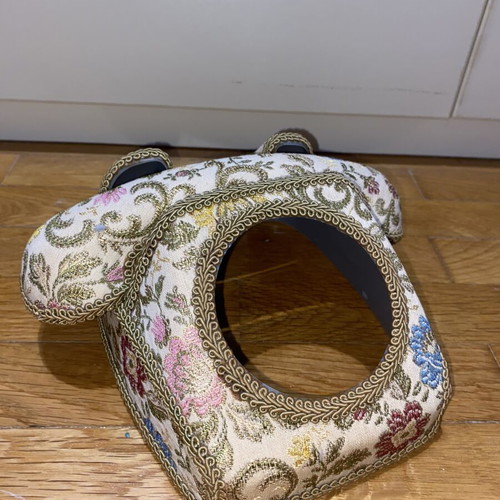 Vintage phone cover brocade floral like new