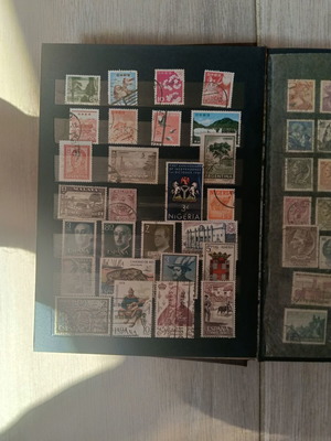 Foreign stamps collection