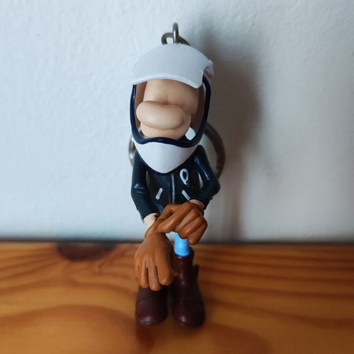 Joe Bar Team Jeremie Lapurée vintage collectible keychain like new