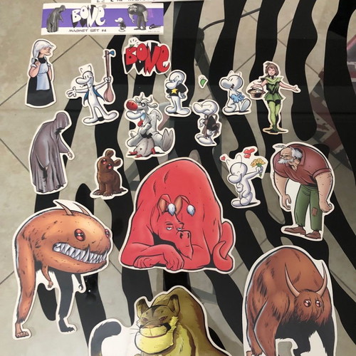 Bone by Jeff Smith magnet set of 12 used