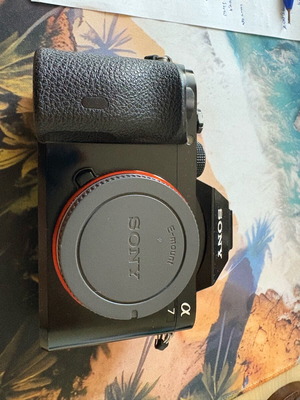Sony Alpha 7 used camera with 3 batteries and intervalometer