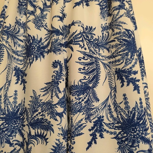 Coocu printed pants like new, slim fit with elastic waist