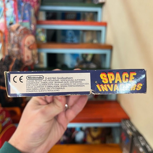 Space Invaders game for Gameboy Advance new, vintage rare