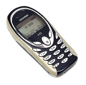Siemens A52 Classic Κινητό τηλέφωνο Λειτουργικό Μαύρο Κλασικό Vintage κινητό τηλέφωνο με κουμπιά
