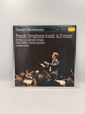 Franck Symphonie D-moll vinyl used, Berlioz Le Carnaval Romain, Saint-Saens Danse Macabre