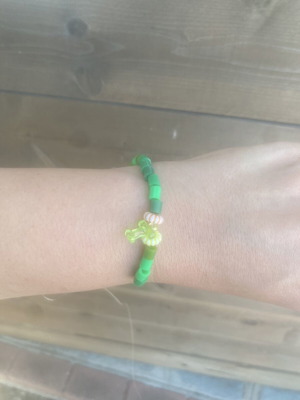 Women's bracelet new, green