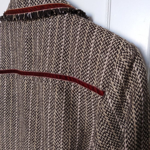 Soul : Rebel women's midi tweed coat with 30% wool, size 42 (L)