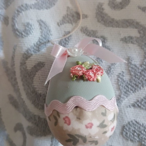 Mini turquoise decorative Easter egg 5cm like new