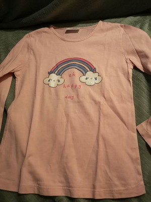 Trax pink girls' t-shirt used, age 6