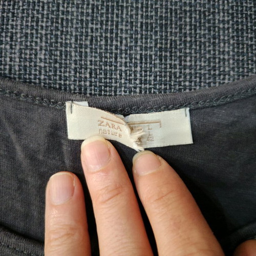 Zara t-shirt used, gray, size L