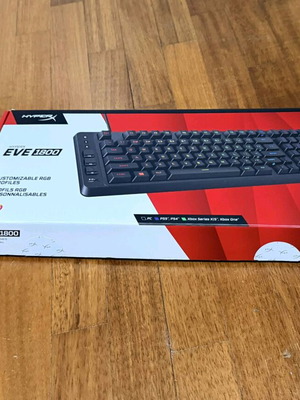 HyperX Eve 1800 Gaming Keyboard σαν καινούργιο