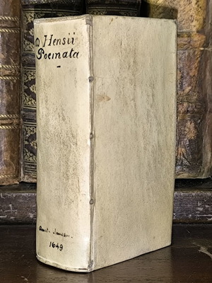 Poemata Latina et Graeca 1649 μεταχειρισμένο έκδοση από Daniel Hensius