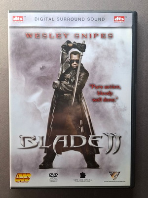 Blade II Διπλό DVD Σαν Καινούργιο, Περιπέτεια Τρόμου