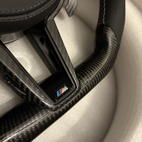 BMW G/F40 series steering wheel with genuine carbon