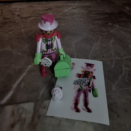 Candy Girl Candyland Ringmaster figure with suitcase and sticker