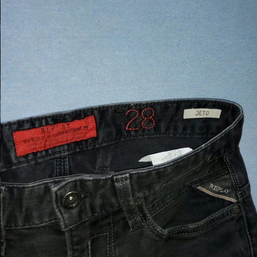 Replay men's jeans size S used, black
