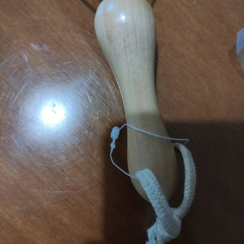 Head massager like new with comb and monogram scented soap