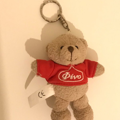 Vintage plush keychain like new