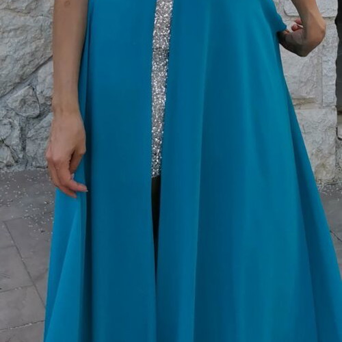 Dress 2-piece with sequins like new, mini
