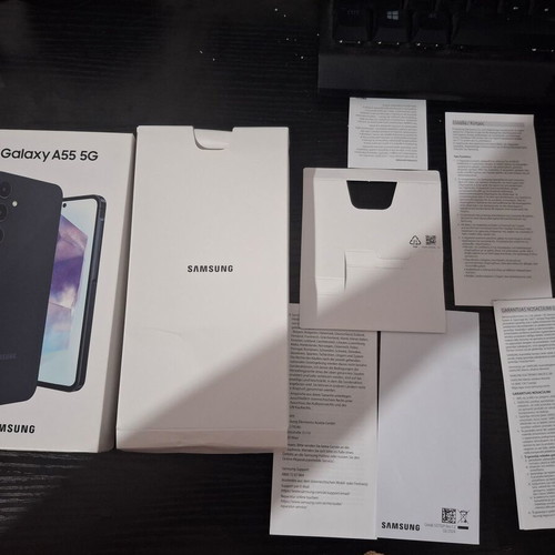 Redmi Note 10 Pro, Samsung Galaxy A55 5G, Realme C51 original phone boxes