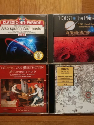Classical music CDs new, pack of 4