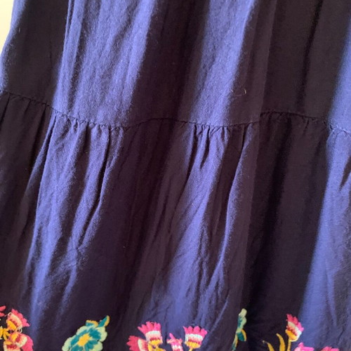 Dpam dress for girl 6 years (116cm) dark blue flawless