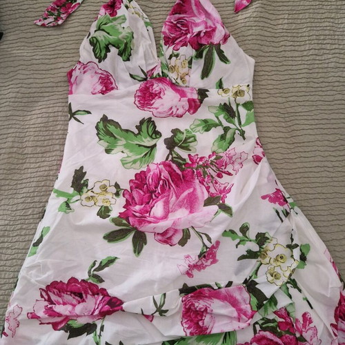 Charly Floral Balloon Dress like new, multicolor, XL