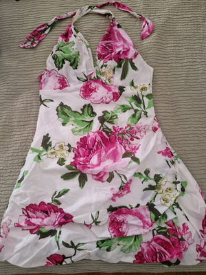 Charly Floral Balloon Dress like new, multicolor, XL