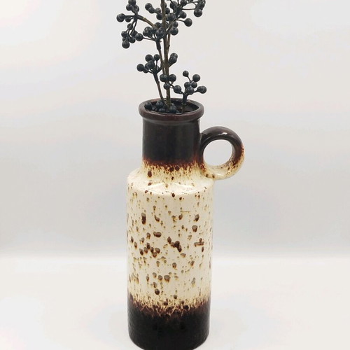 West German vase used, W. Germany 1960, with one handle