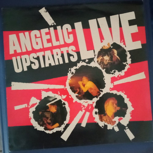 Angelic Upstarts Live vinyl punk rock like new