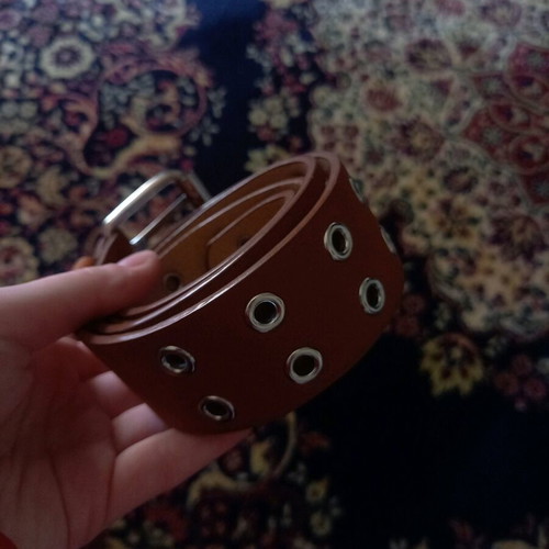 Belt brown like new, size 95