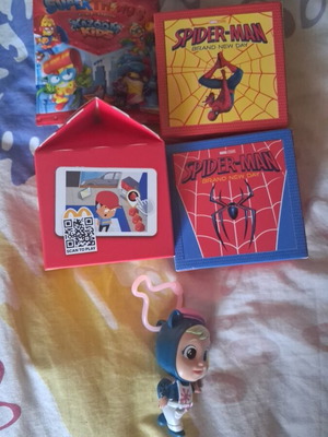 Various collectible toys, set
