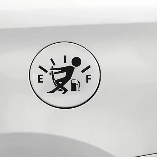 Car sticker new for fuel cap
