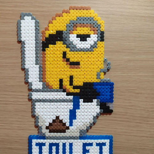 Handmade Minion Bathroom Sign decoration new