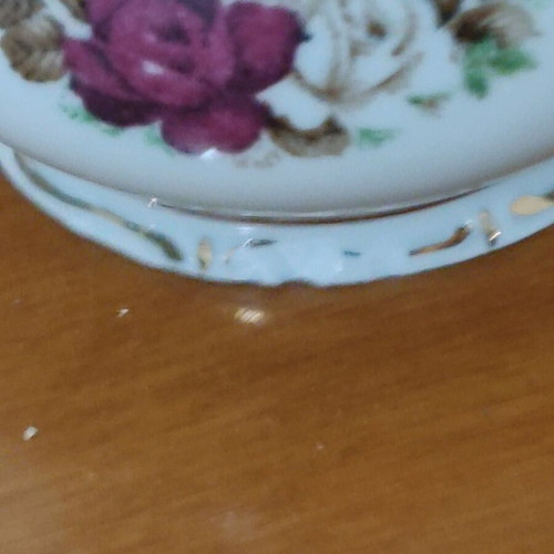 Porcelain sugar and milk set used, Russian brand