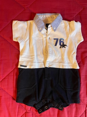 Lapin house summer romper for boy like new