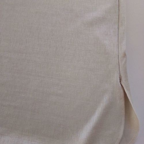Women’s lame blouse new, silver, size L
