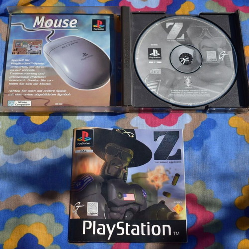 Z The Bitmap Brothers PlayStation PS1 game