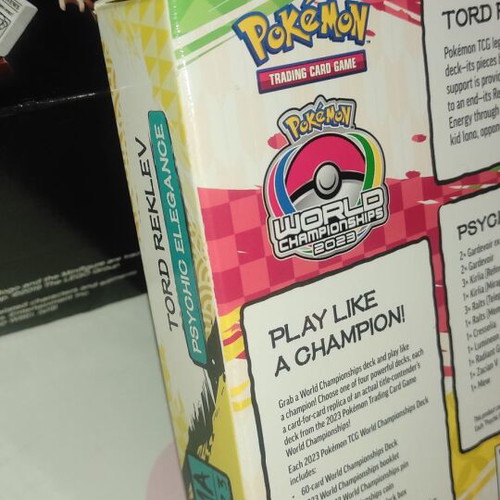 Pokémon TCG World Championships Deck 2023 new, collectible set