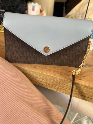 Michael Kors τσαντάκι χιαστί καινούργιο καφέ και τιρκουάζ