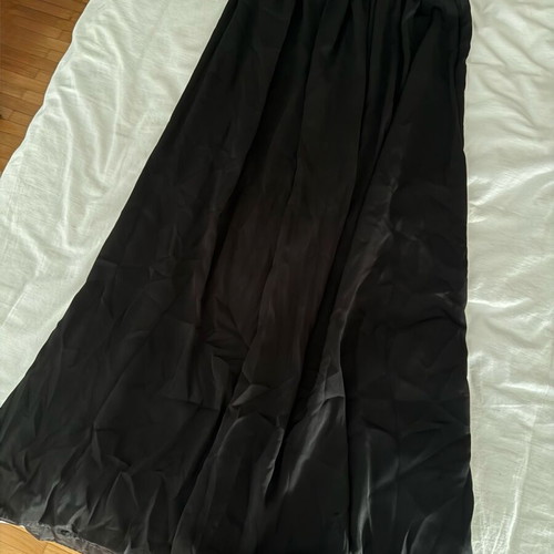 Zara long black skirt like new, size S