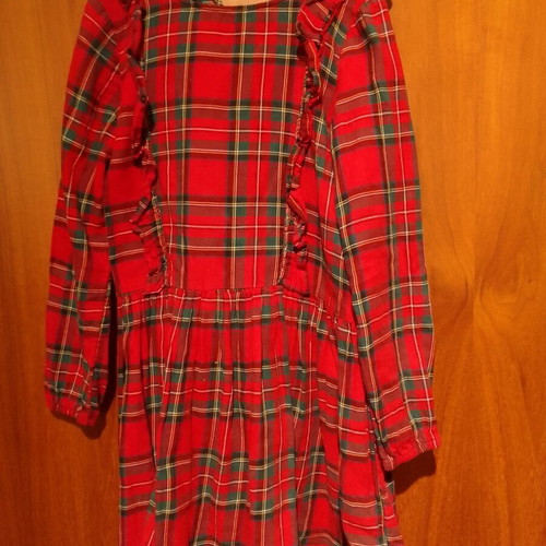 Plaid dress for girl 140cm 9-10 years H&M like new