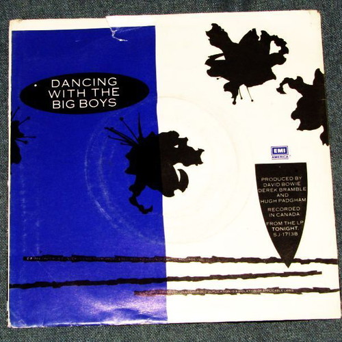 David Bowie 7" vinyl Blue Jean used, rock