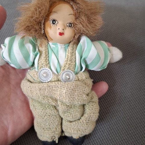 Porcelain doll pair vintage, like new, collectible