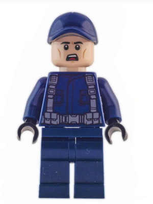 Lego φιγούρες Jurassic Park guard μεταχειρισμένες
