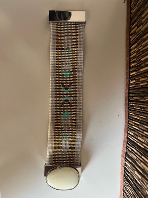Hipanema bracelet handmade women's steel new with semi-precious stone