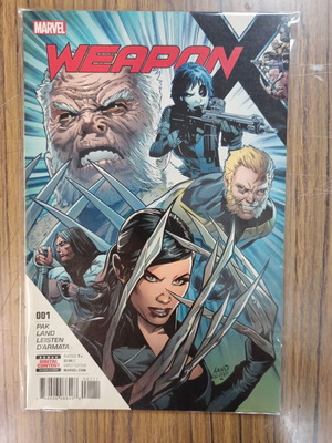Weapon X (2017) Marvel Comics used, foreign language