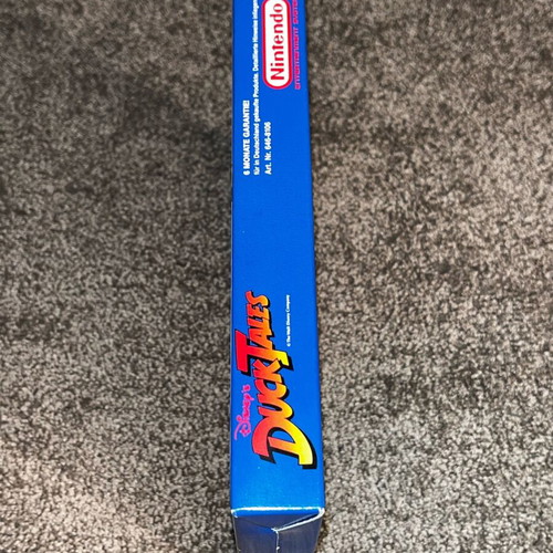 Nintendo NES DuckTales game like new with cartridge, box, and manual